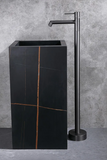 Gunmetal Grey Floor Stand Basin Mixer #202403