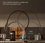 Gun Metal Grey Steam Punk Kitchen Mixer #202408