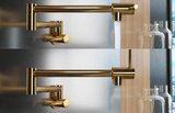Modern Shiny Gold Pot Filler #202422