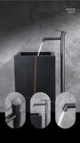 Gunmetal Grey Floor Stand Basin Mixer #202403