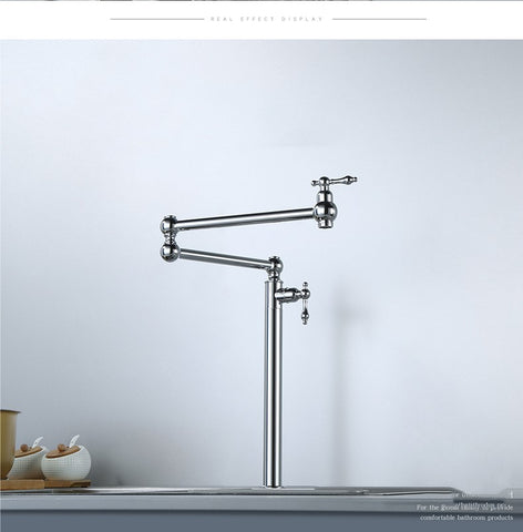 Deck Mounted Chrome Pot Filler #202315