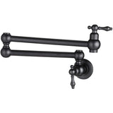 Matt Black Antique Pot Filler #201867