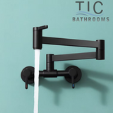 Matt Black Pot Filler/Kitchen Mixer #202440