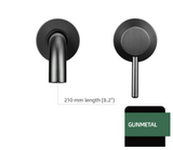 Gunmetal Grey Modern Basin Mixer #202401
