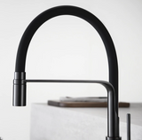 Matt Black Pull Out Kitchen Mixer #201799