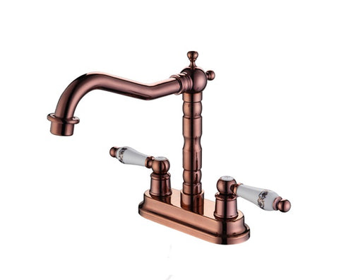 Rose Gold Antique Dual Ceramic Handel Mixer #201714