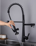 Black Dual Kitchen Mixer #201843