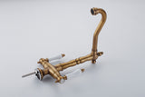 Antique Brass Dual Ceramic Handle Mixer #201774