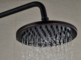 Oil Rubbed Black Antique Wall Mounted Shower  #201718