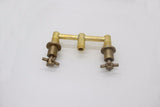 Modern Brass Cross Handle 3 Hole Basin Mixer #20103