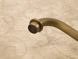 Classic Antique Brass Tall Basin Mixer  #201745
