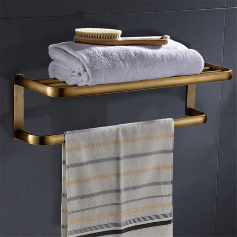 Brass Modern Towel Rack and Rail #201823