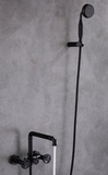Matt Black Steampunk Bath Mixer #20116
