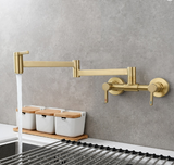 Brushed Gold Pot Filler/Kitchen Mixer #20258