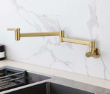 Modern Brushed Gold Pot Filler #20257