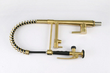 Brushed Gold Spring Kitchen Mixer #20236