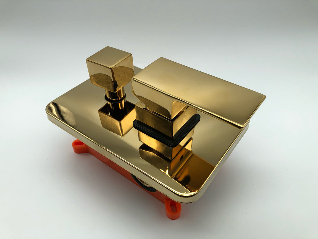 Gold Shower with Hand Shower #20143 – TIC Bathrooms