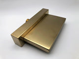 Brushed Gold Modern Bath Mixer With Hand Shower #20126
