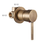 Brass Concealed Shower Unit with Single Lever Handle #20163