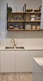 Gold Petite Modern Basin Mixer #201856