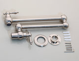 Brushed Nickel Antique Pot Filler #201772