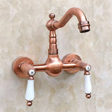 Copper Wall Mount Basin Mixer #201711