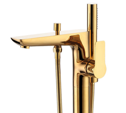 Polished Gold Modern Bath Mixer #202441