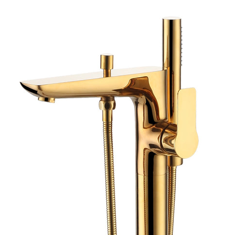 Polished Gold Modern Bath Mixer #202441
