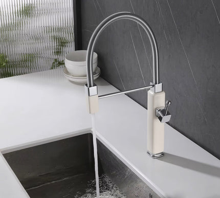 Retro Kitchen Mixer White #202515