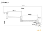 Chrome Pot Filler #202512