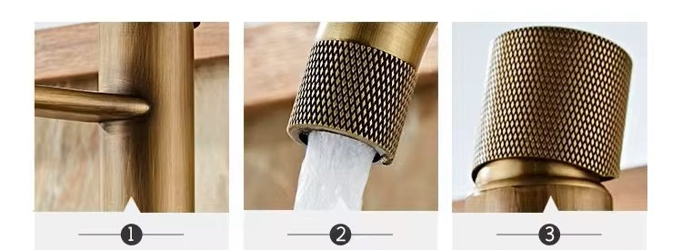 Tall Brass Basin Mixer #202517