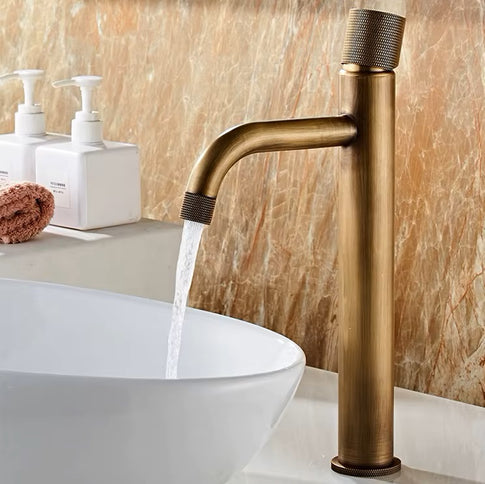 Tall Brass Basin Mixer #202517
