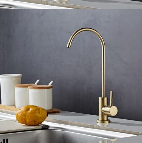 Brushed Gold Water Purified Tap #202356
