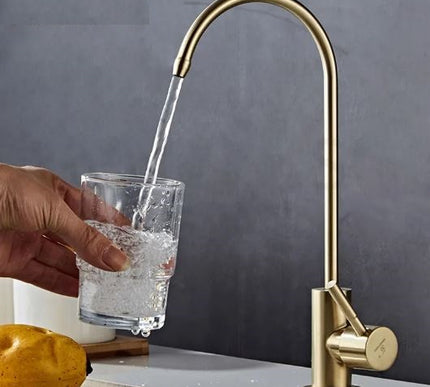 Brushed Gold Water Purified Tap #202356