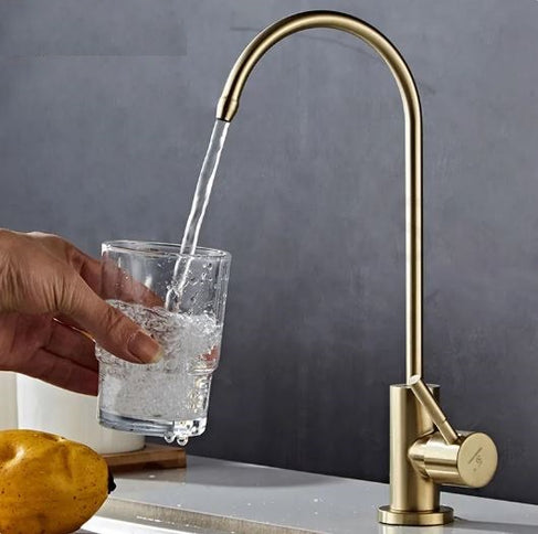 Brushed Gold Water Purified Tap #202356