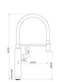 Retro Kitchen Mixer Black #202514