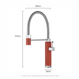 Retro Kitchen Mixer Red #202513