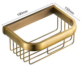 #202524 Brass Spare Toilet Roll Holder