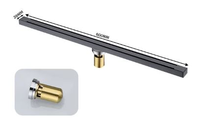 Gun Metal Floor Drain 60cm #202415
