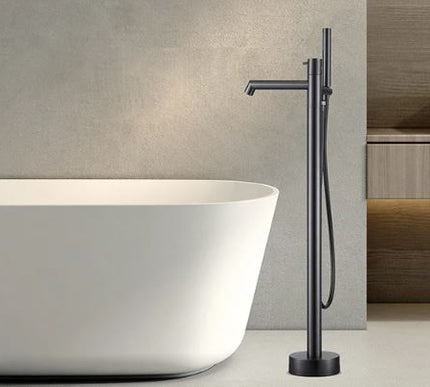 Gunmetal Grey Floor Stand Bath Mixer #202418