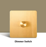 Carved Gold Toggle Switch