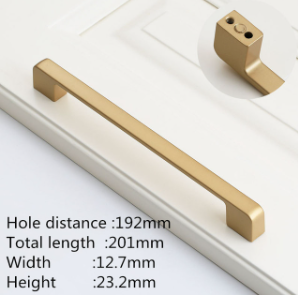 Dark Brushed Gold Handle #202342