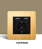 Carved Gold Toggle Switch