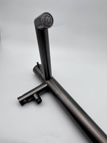 Gunmetal Grey Floor Stand Bath Mixer #202418