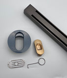 Gun Metal Floor Drain 60cm #202415