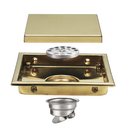 Polished Gold Shower Trap #20260