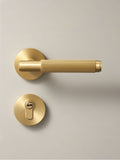 Brushed Gold Door Handle #202344