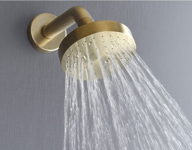 Brushed Gold Shower Mixer #202346