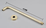 #222 Brushed Gold Shower arm only