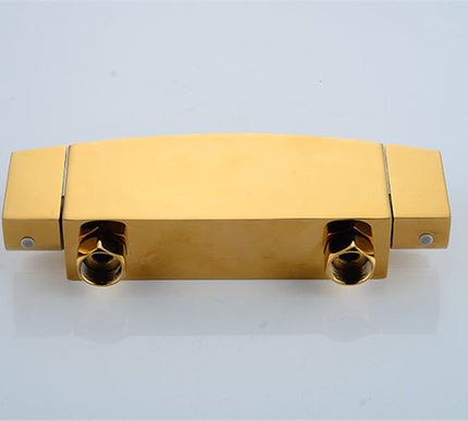 Modern Shiny Gold Bath Mixer #202339